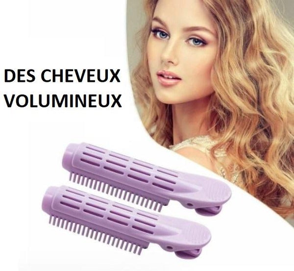 Pince à Bigoudi - Volumateur Capillaire Instantané (lot de 2)